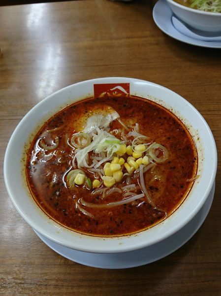 「辛味噌ラーメン＋カルビめし＋餃子」@ばんだいラーメン 綾瀬店の写真