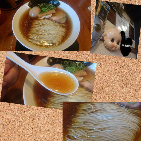 「味玉そば」@麺や食堂 本店の写真