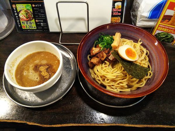 「つけ麺あつもり 麺大盛」@光麺 原宿店の写真
