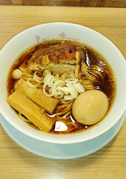 「らーめん原点&煮玉子」@人類みな麺類の写真