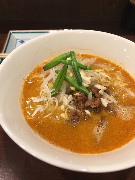 「辛口担々麺」@鳥田中の写真