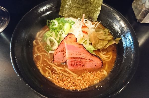 「焦がし特濃らーめん(850円)」@麺家 うえだの写真