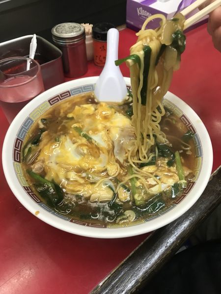 「ニラ玉ソバ」@やじ満の写真