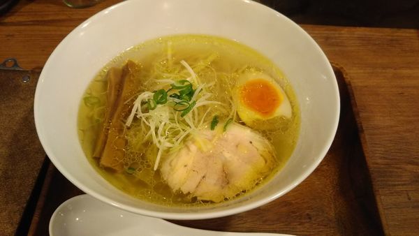 「白銀の塩 700円」@らーめん HOMEの写真