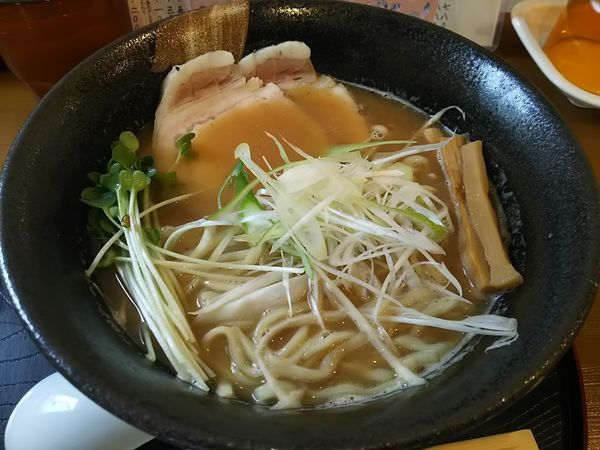 「秋刀魚麺」@麺や 阿吽の写真