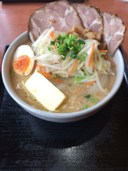 「得野菜みそラーメン」@ラーメン みそ伝 仙台東店の写真