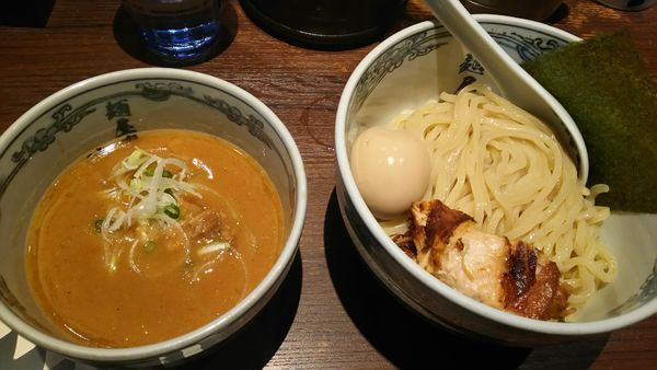 「濃厚つけ麺+味玉」@麺屋武蔵 神山の写真