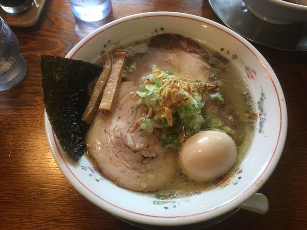 「塩ラーメン 一楽のせ」@中華そば 一楽の写真