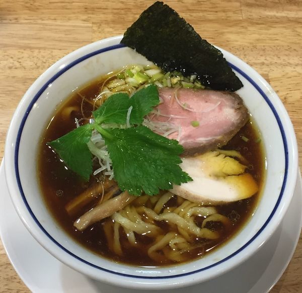 「中華そば(醤油)750円他」@手打式超多加水麺 ののくらの写真