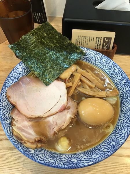 「特製中華そば」@中華そば専門 とんちぼの写真