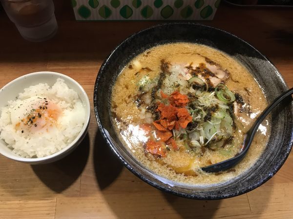 「みそカリーチーズ麺 950円」@獅子王の写真