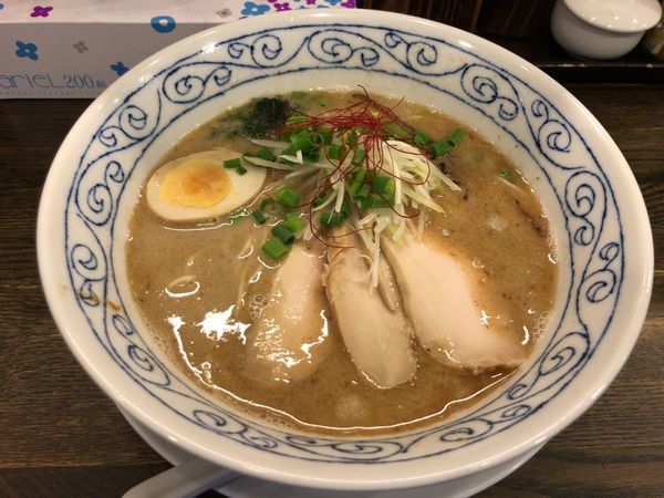 「あら焼鶏白湯そば 750円」@あら焼鶏白湯 カシムラの写真