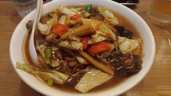 「五目湯麺」@独一処餃子 葛西店の写真