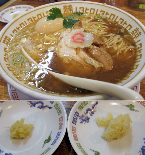 「ミソソ味噌中華そば 780円（ニンニク）+ 味玉サービス」@味噌中華そばムタヒロの写真