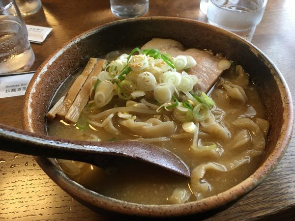 「味噌ラーメン」@拉麺酒房 熊人の写真