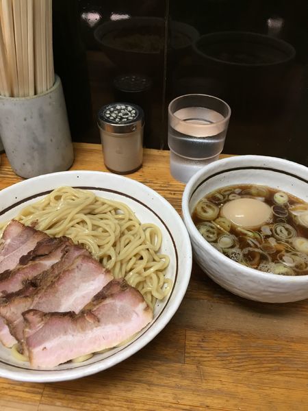 「つけ麺 味玉 チャーシュー」@中華そば・つけめん 甲斐の写真