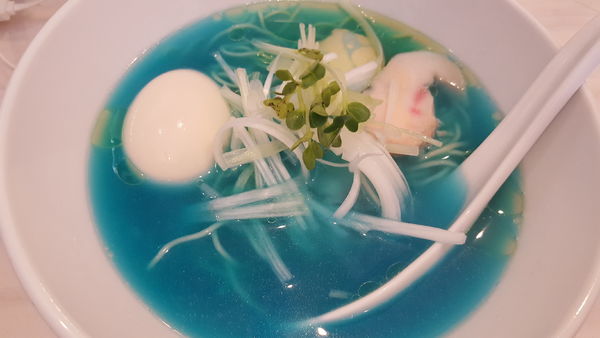 「鶏清湯 青」@濃厚鶏出汁拉麺 吉法師 KIPPOSHIの写真