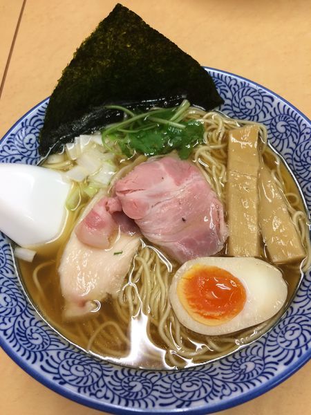 「煮干しそば(白醤油)690円」@中華そば よしかわの写真