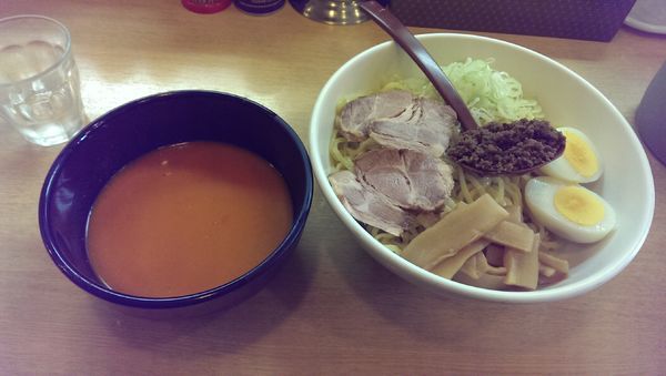 「つけ麺坦々、替え玉」@味の天徳 柿生店の写真