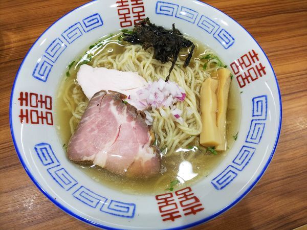 「【GW限定】伊吹島オリーブいりこの冷やしそば　850円」@中華そば 西川の写真