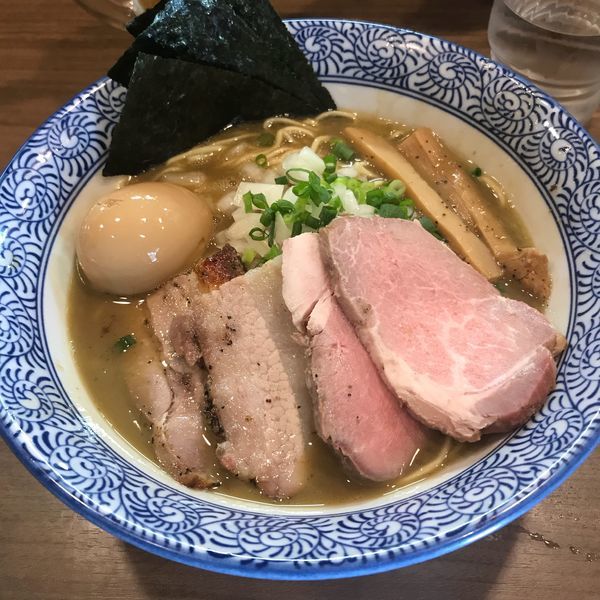 「特製極上濃厚煮干しそば 980円」@煮干しつけ麺 宮元の写真