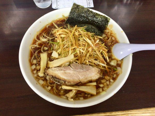 「ねぎらーめん 大盛」@ぐうらーめんの写真