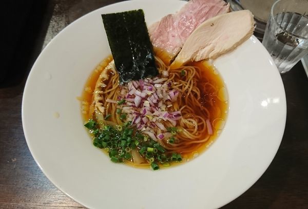 「煮干しらーめん(850円)」@麺庵 小島流の写真