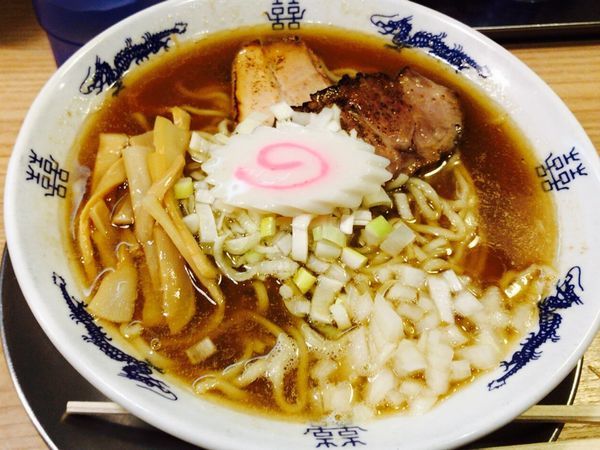 「煮干しそば 並」@煮干そば 流。の写真