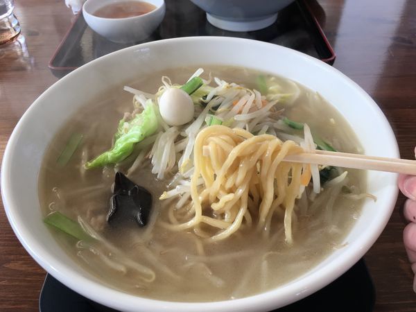 「塩タンメン(太麺)780円」@麺屋 一喜の写真