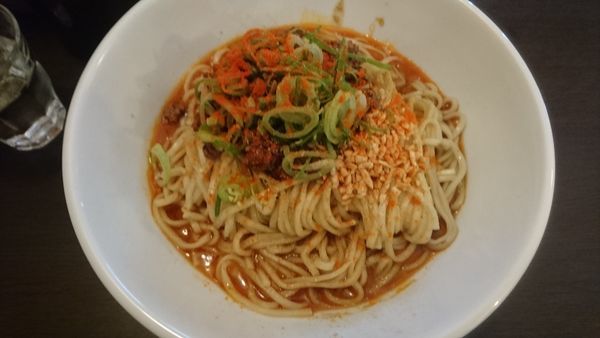 「汁無し担々麺(大盛)」@麺庵ちとせの写真