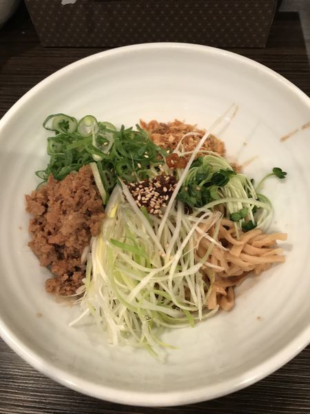 「まぜそば」@鶏そば 一瑳の写真