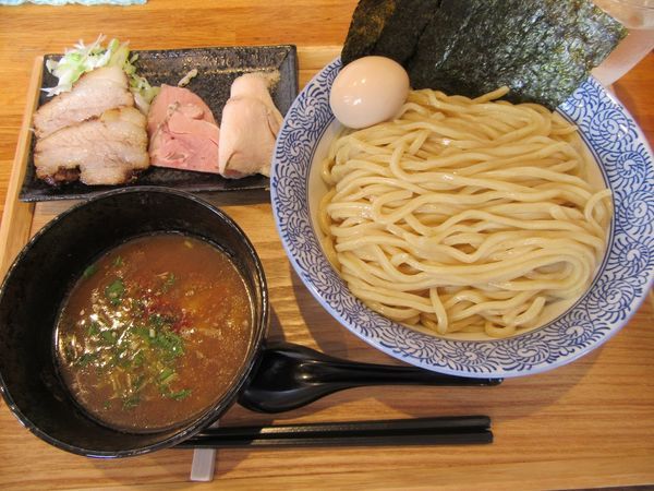 「特製吉辰つけ麺（１１００円）＋大盛１００円」@龍ヶ崎 中華蕎麦 吉辰の写真