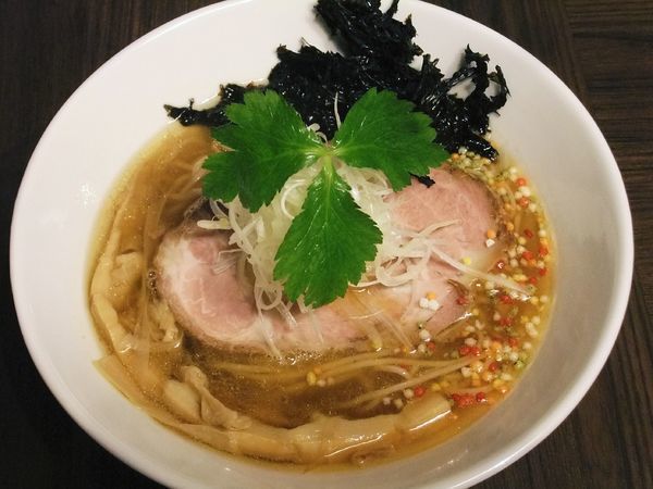 「白醤油そば（800円）」@花笑み中華そば かれんの写真