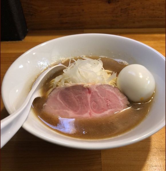 「中華ソバ＋味玉＋和え玉」@煮干中華ソバ イチカワの写真