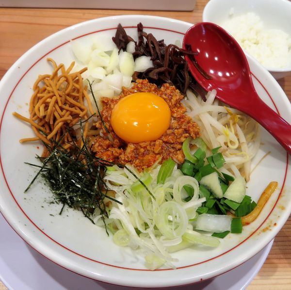 「台湾まぜそば（800円）」@新潟発祥 なおじ 足立六町店の写真