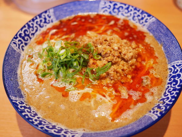 「白だし 担担麺 サービス大盛」@中華そば 虎桜の写真
