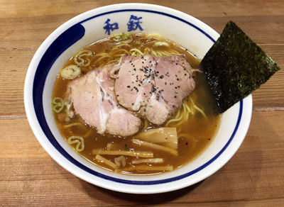 「中華そば（630円）」@和風ラーメン 和鉄の写真