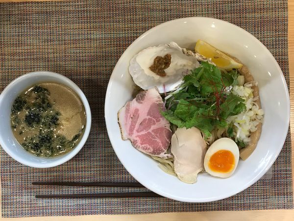 「濃厚牡蠣つけそば(大盛り)」@麺屋 貝原の写真