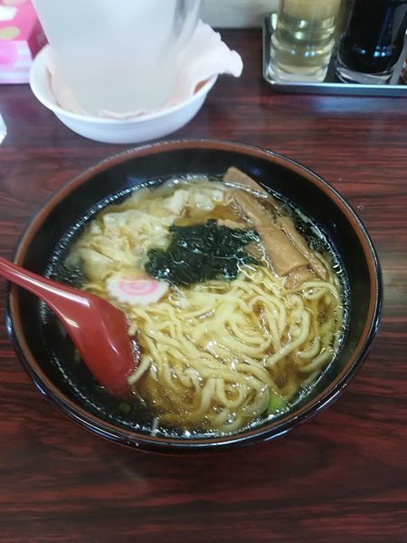 「ワンタンメン」@ラーメンハウス蘭蘭の写真