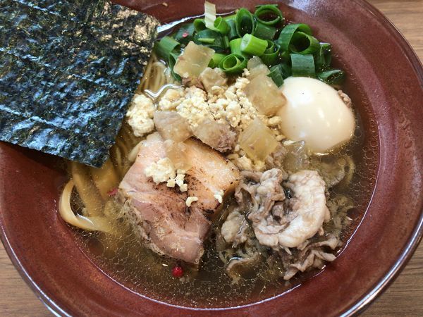 「極-Kiwami-正油SOBA(大盛り)」@麺家 Shumen Doushiの写真