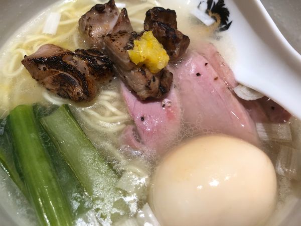 「特製鴨中華そば（塩）」@満鶏軒の写真