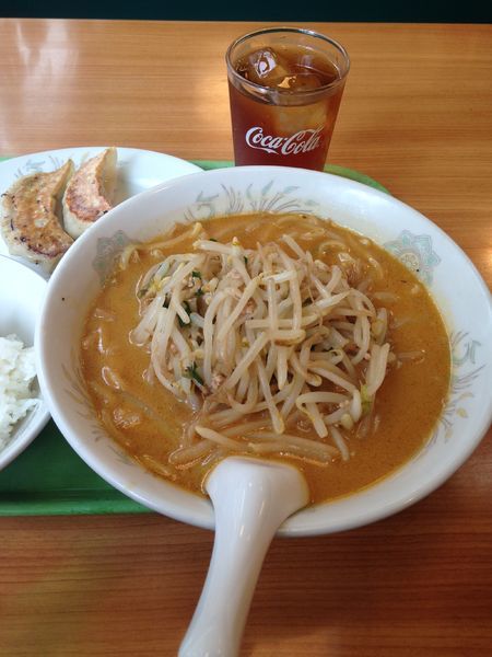 「日替り(味噌)セット680円ドリンク＋65円」@萬来 春日部店の写真