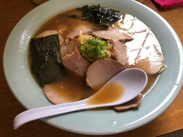 「ネギチャーシュー中盛り」@ラーメンショップ 保内店の写真