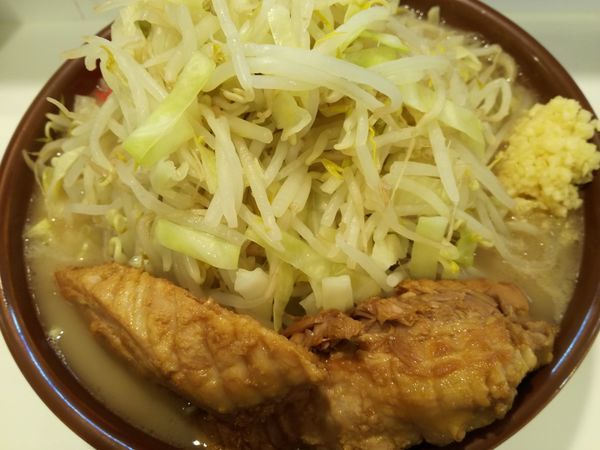 「【限定B】塩ラーメン（麺マシ×２）」@ハイパーファットンの写真