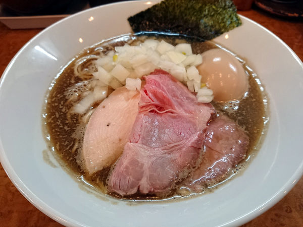 「味玉純煮干そば」@中華そば 児ノ木の写真