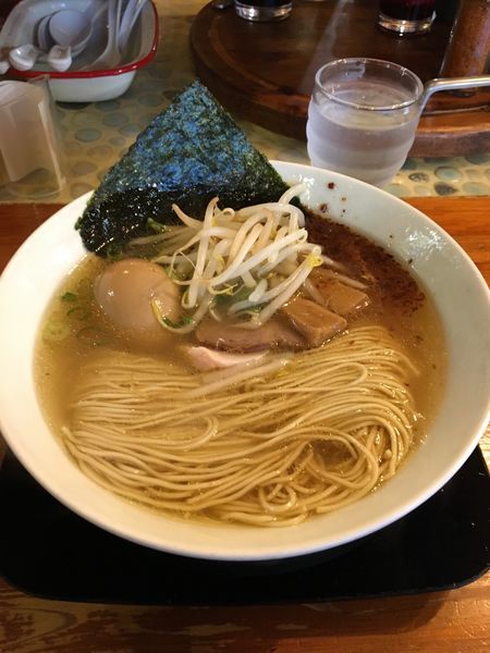 「味玉塩そば」@麺や食堂 本店の写真