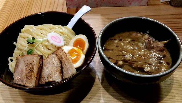 「特製濃厚つけ麺（中）」@銀座 朧月の写真