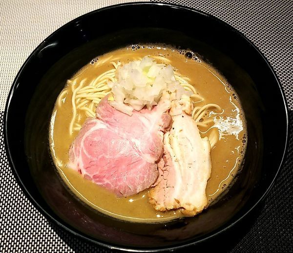 「限定 濃厚中華そば&あぶらそば」@煮干乱舞の写真