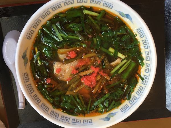 「満州ニララーメン醤油(580¥)」@さかえや本店の写真