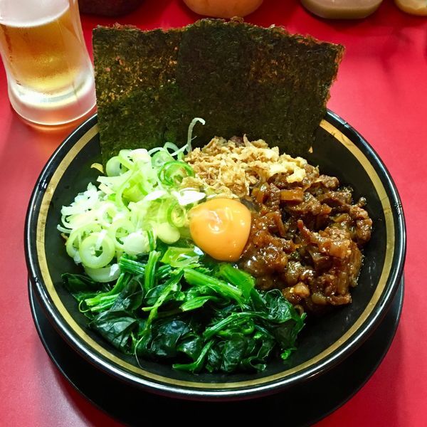 「カルビ油ソバ 850円」@家系ラーメン とらきち家の写真